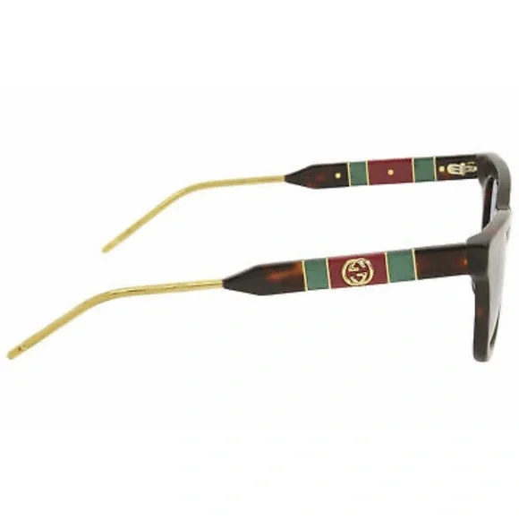 Gucci GG0598S 002 Sunglasses Women's Havana/Blue Lenses *Authentic*looks new - Picture 6 of 6